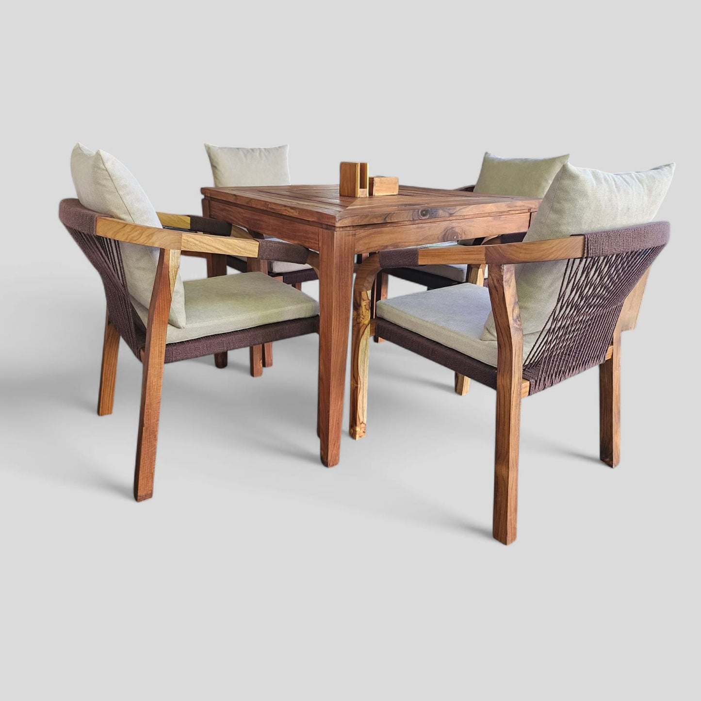 Juego de Comedor SELINA SMOKE OILED