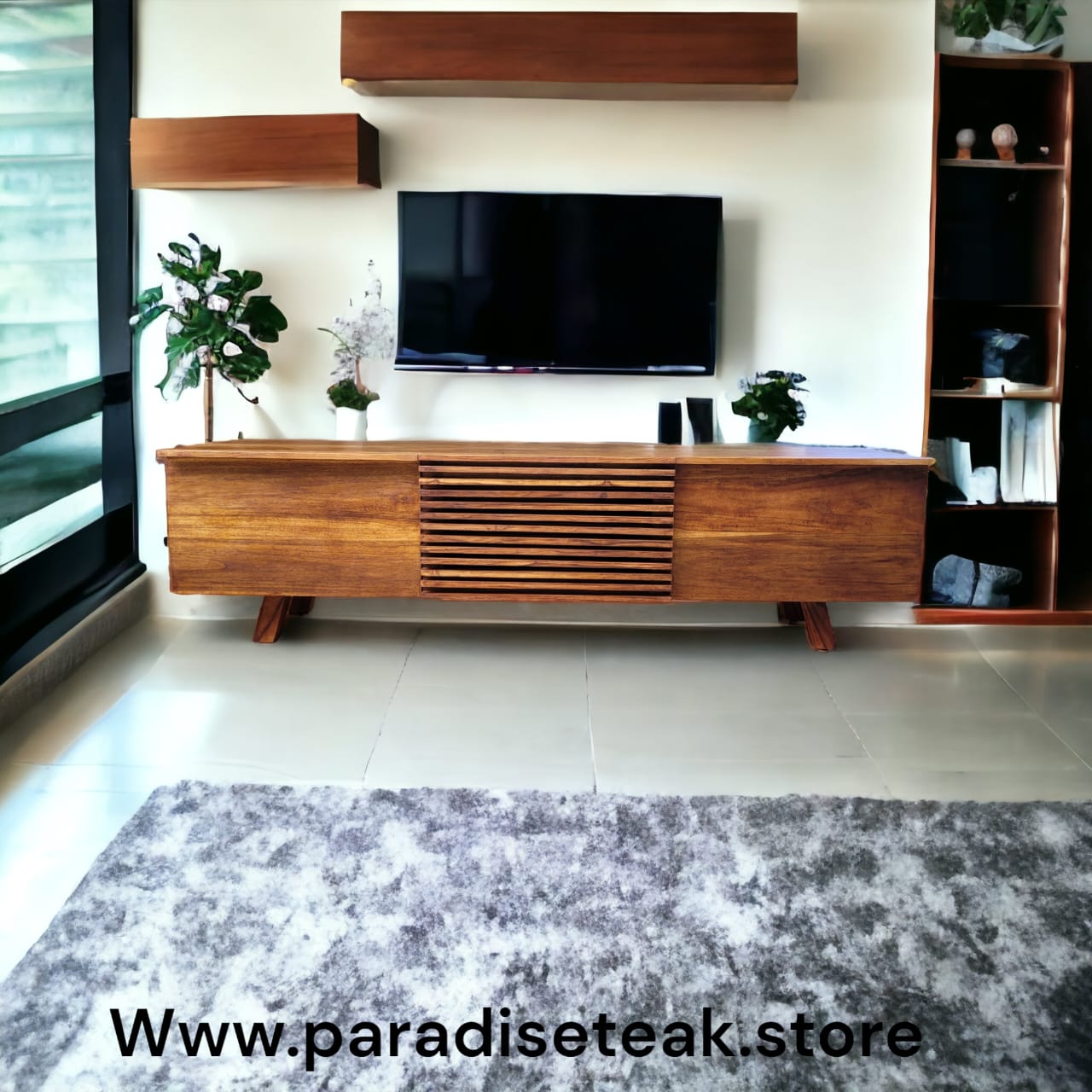 LOUVER TV console