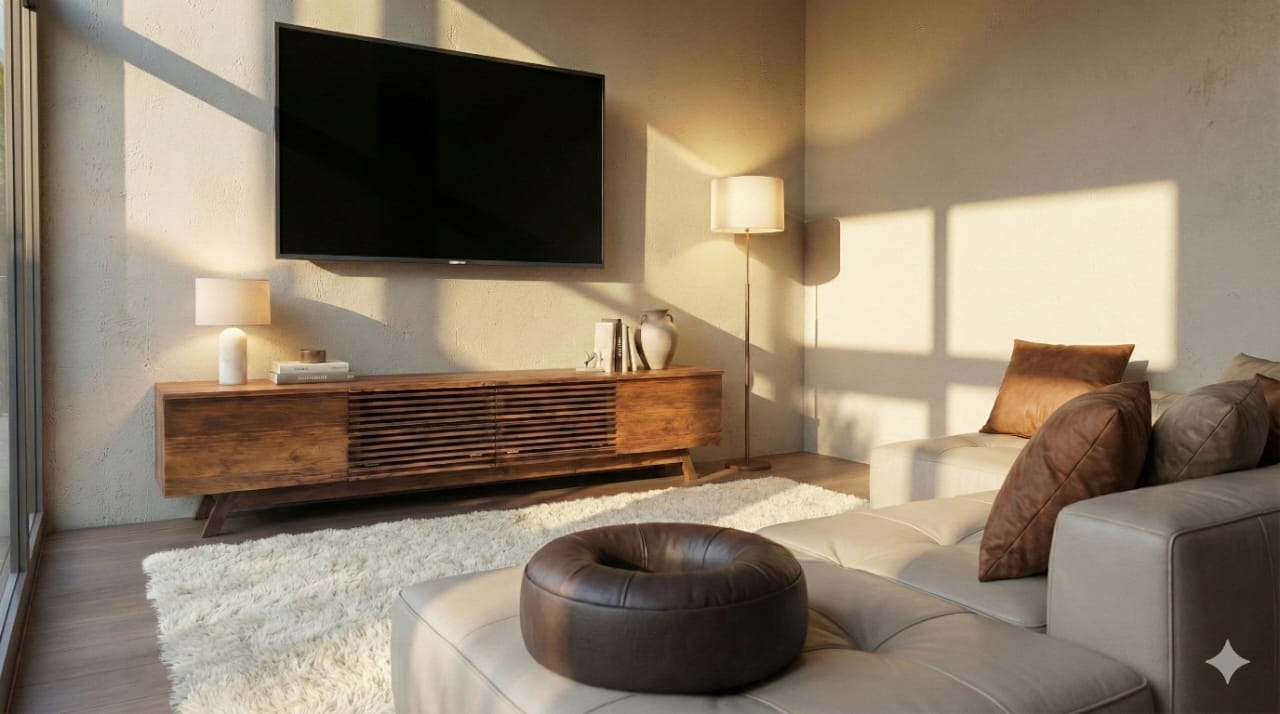 LOUVER TV console