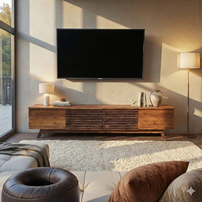 LOUVER TV console