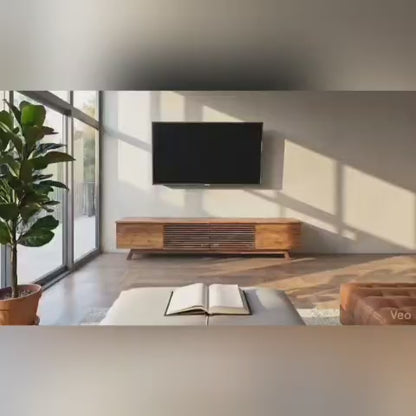 LOUVER TV console