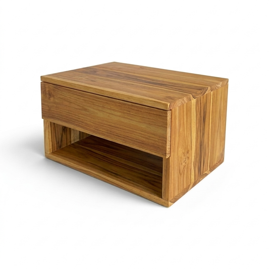 Mesa de noche FLORANTE + almacenamiento